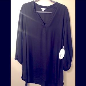 NWT boutique tunic chiffon material.